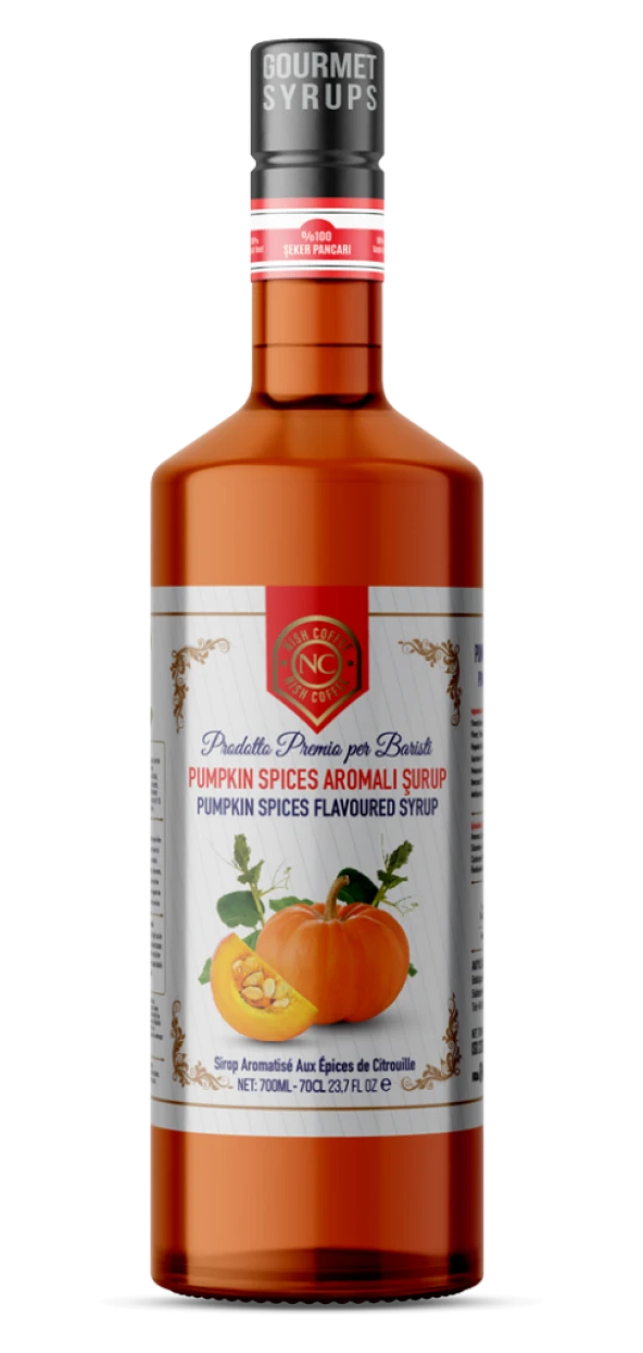 Nish Pumpkin Spices Aromalı Şurup 700 ML