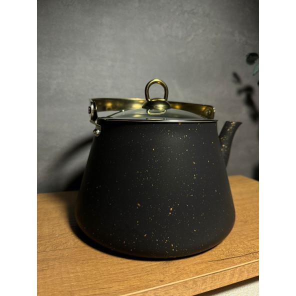 GRANİT ÜSTTEN TUTMA BİTKİ ÇAY DEMLİĞİ 3 LT - 3