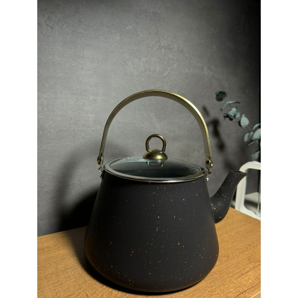 GRANİT ÜSTTEN TUTMA BİTKİ ÇAY DEMLİĞİ 3 LT - 5