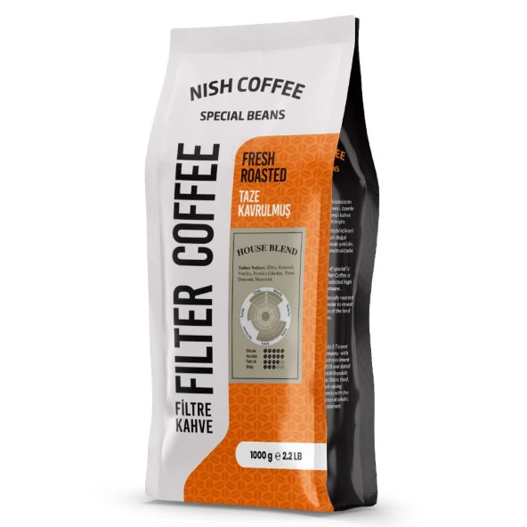 Nish Filtre Kahve House Blend 1 Kg