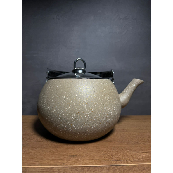 GRANİT ÜSTTEN TUTMA BİTKİ ÇAY DEMLİĞİ 3 LT - 2