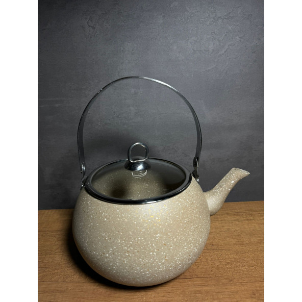 GRANİT ÜSTTEN TUTMA BİTKİ ÇAY DEMLİĞİ 3 LT - 3