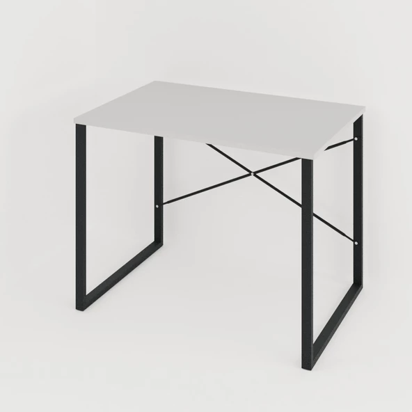 Eportatif Bilgisayar Masası Çalışma Laptop Masası Beyaz 1181 - 5