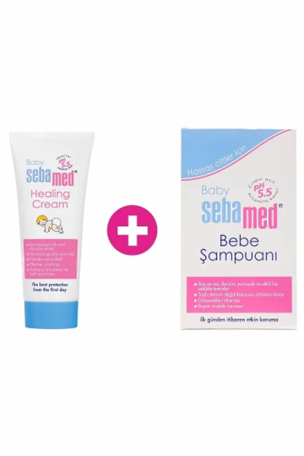 Bebek Şampuanı 500Ml + Sebamed Pişik Kremi 100Ml