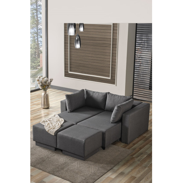 Kagu Corner Poly-large Köşe Takımı-kanepesi-yatağı-tv Ve Dinlenmesi 5 Farklı Model Tek Ürün - 2