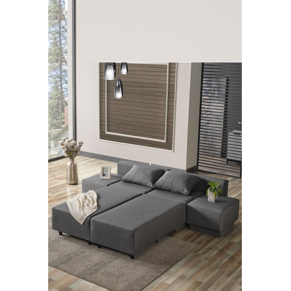 Kagu Corner Poly-large Köşe Takımı-kanepesi-yatağı-tv Ve Dinlenmesi 5 Farklı Model Tek Ürün - 3