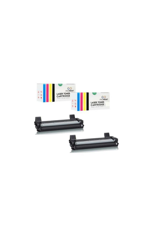 TKPrint 2 ADET TN-1040 Brother HL-1112w Muadil Toner - 2