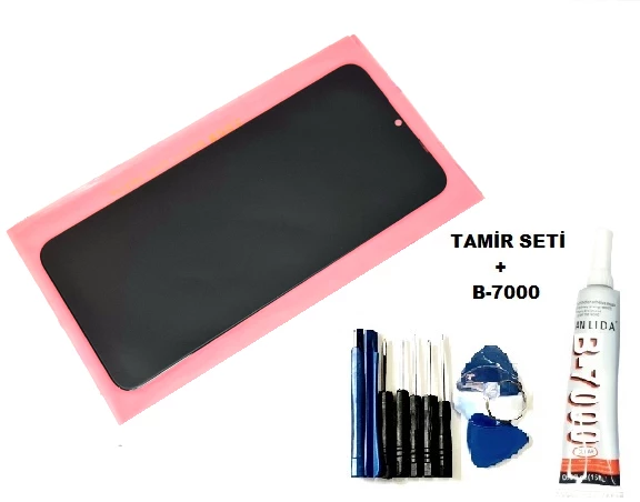 Oppo A15 Lcd Ekran Dokunmatik ORJİNAL (B-7000+Tamir Seti)