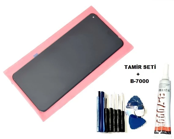 Xiaomi Mi 10T Lcd Ekran Dokunmatik ORJİNAL (B-7000+Tamir Seti)