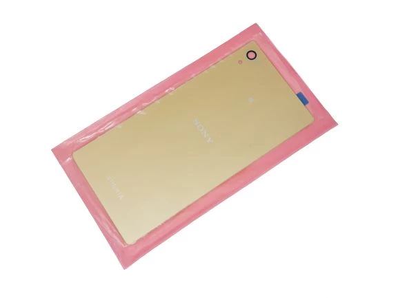 Sony Xperia Z5 Premium Arka Kapak Pil Kapağı (CAM) GOLD