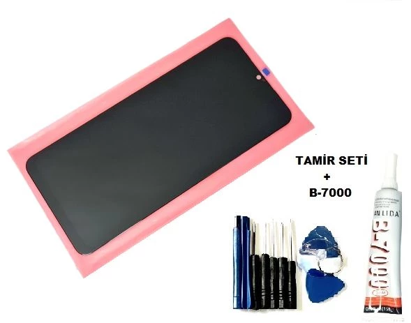 Samsung Galaxy A04 Lcd Ekran Dokunmatik ORJİNAL (B-7000+Tamir Seti)