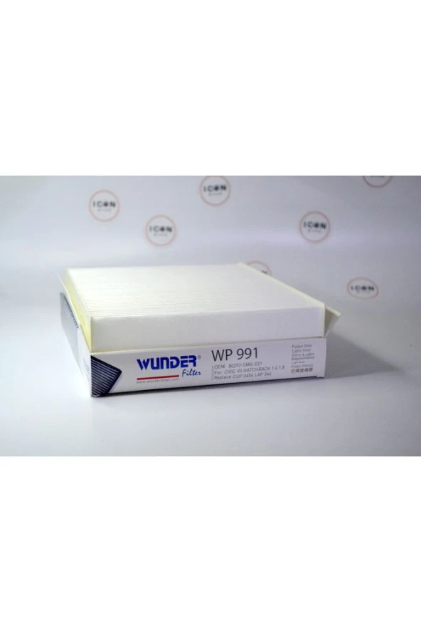 Icon Group - Honda Civic VII Hatchback 1.4 - 1.8 Polen Filtresi - Wp 991 - Resim 2