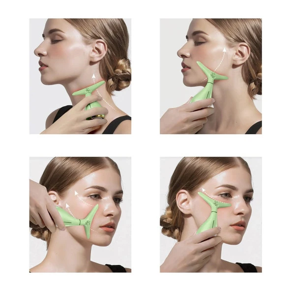 Ms.W Taşınabilir Yüz Masaj Aleti - Cilt Bakımı için Elektrikli Yüz Masajı Kiti - 2