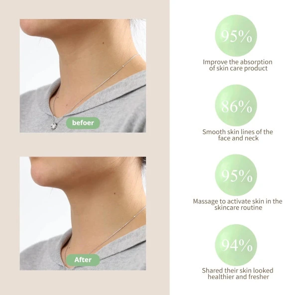 Ms.W Taşınabilir Yüz Masaj Aleti - Cilt Bakımı için Elektrikli Yüz Masajı Kiti - 3