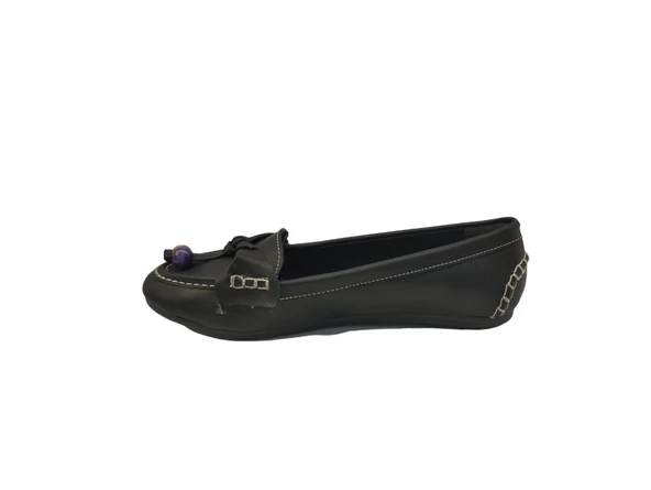 Merry Pace 49555Z Fiyonk Detaylı Esnek Tasarım Günlük Kadın Babet Ayakkabı - 10