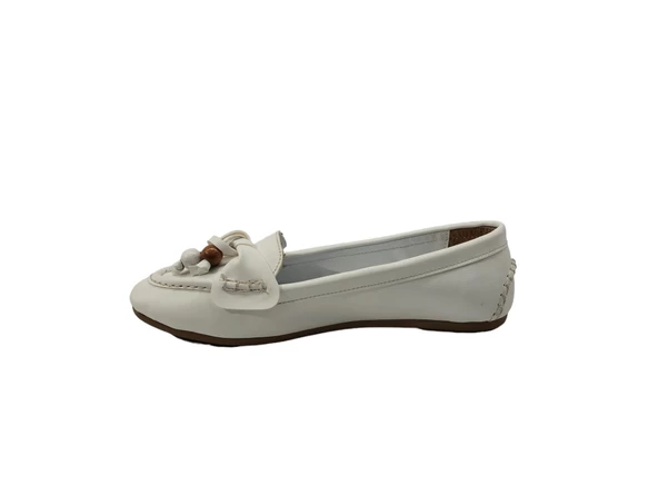 Merry Pace 49555Z Fiyonk Detaylı Esnek Tasarım Günlük Kadın Babet Ayakkabı - 6