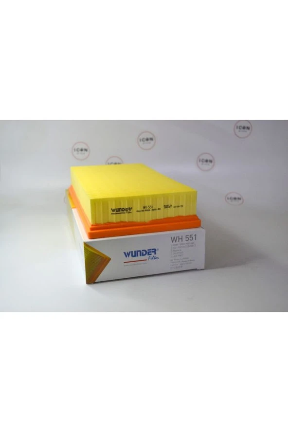 Icon Group - Ford Focus 1.4 16v - Fiesta - Connect Hava Filtresi - Wh 551 - Resim 3