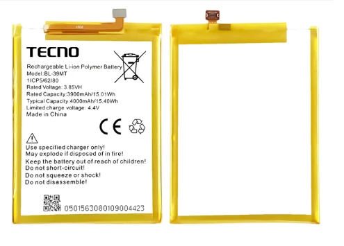 Tkgz Tecno Camon 15 Premier Batarya Pil Sıfır Orijinal