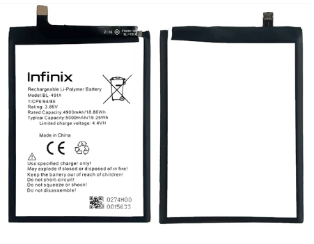 Tkgz Infinix ZERO X PRO Batarya Pil Sıfır Orijinal ürün görseli 1