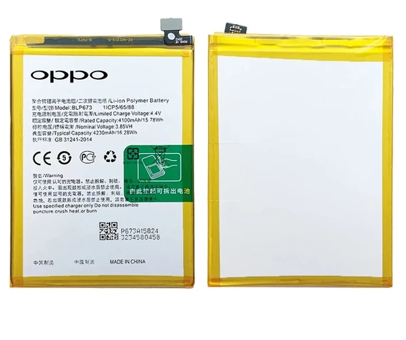 Tkgz Oppo Ax7 Batarya Pil Sıfır Orijinal ürün görseli 1