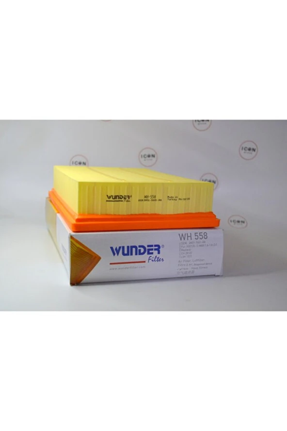 Icon Group - Ford Focus C-max 1.6 - 1.8 Hava Filtresi - Wh 558 ürün görseli 1