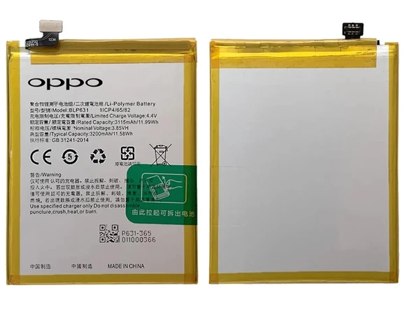 Tkgz Oppo F3 Batarya Pil Sıfır Orijinal