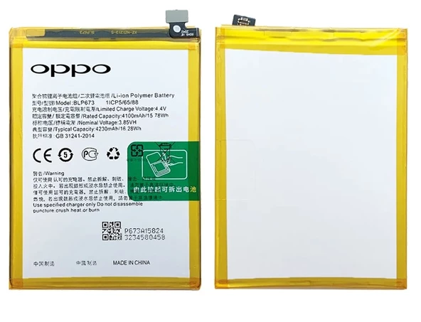 Tkgz Oppo Realme 2 Batarya Pil Sıfır Orijinal