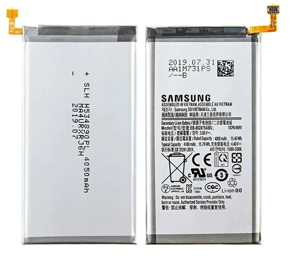 Tkgz Samsung Galaxy S10 PLUS Batarya Pil Sıfır Orijinal