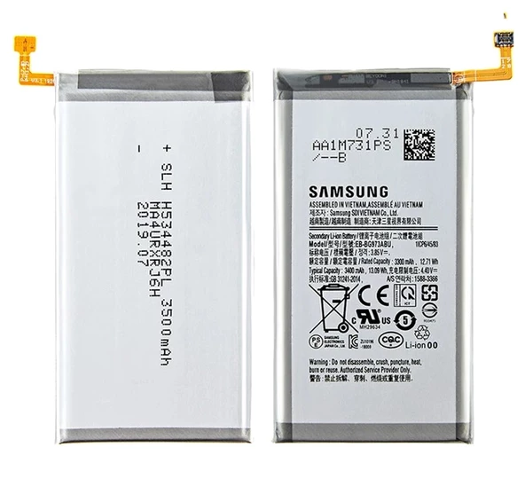 Tkgz Samsung Galaxy S10 Batarya Pil Sıfır Orijinal - 1