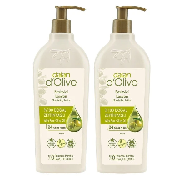 Dalan d'Olive Besleyici Losyon 400 ml 2 Adet