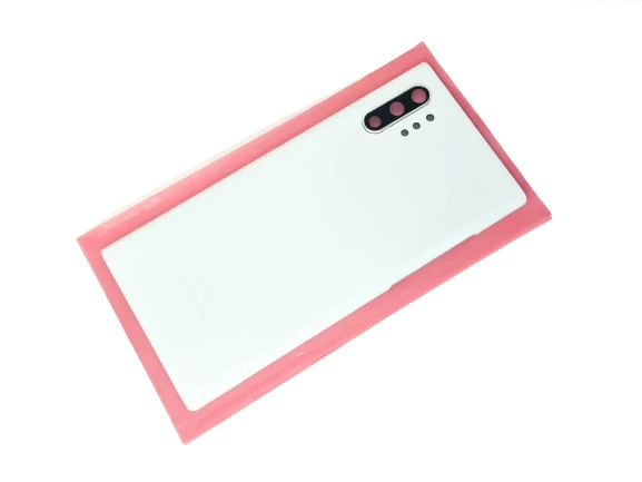 Tkgz Samsung Galaxy NOTE 10 PLUS Arka Kapak (CAM+FULL LENS) BEYAZ - Resim 2