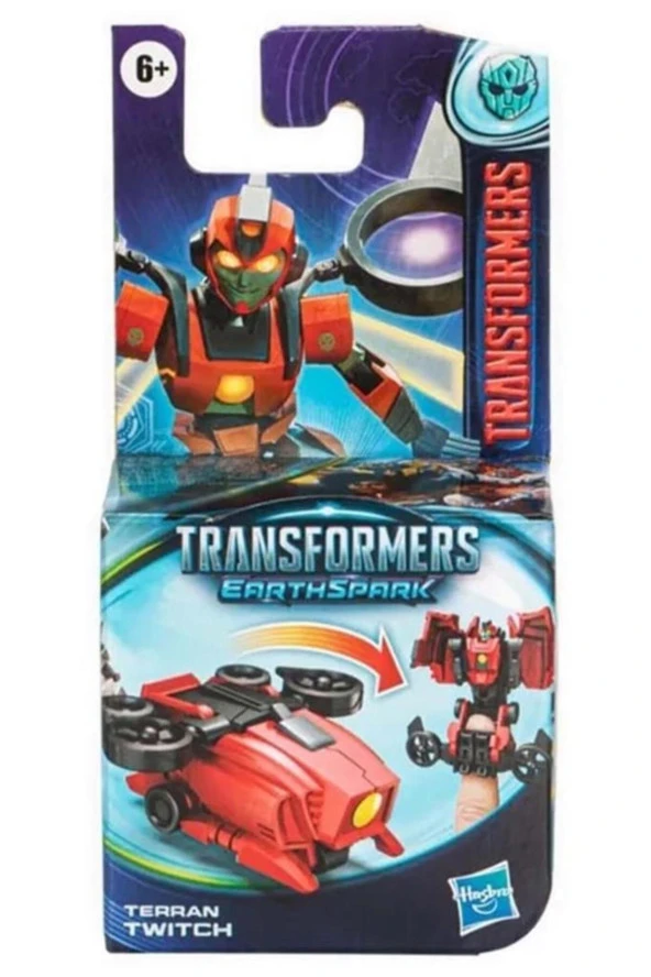 Transformers Earthspark Tacticons Terran Twitch F6228 F8659