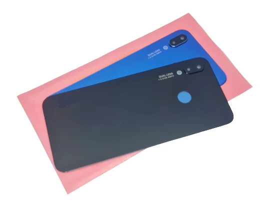 Tkgz Huawei Uyumlu P20 Lite Arka Kapak (CAM KAMERA LENSİ) SİYAH ürün görseli 1