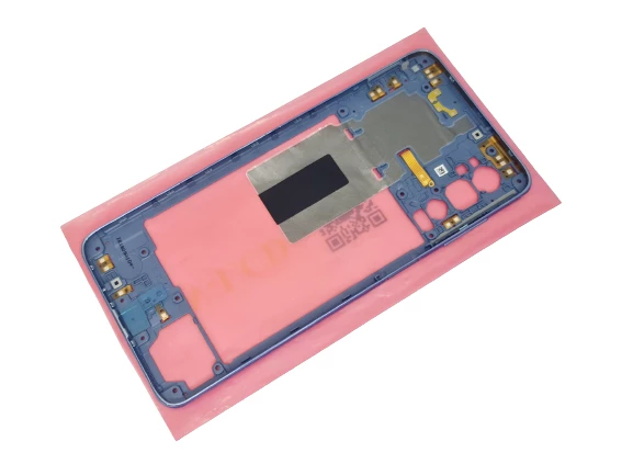 Samsung Galaxy M52 KASA Arka Pil Batarya Kapağı (Orijinal) Mavi - 2