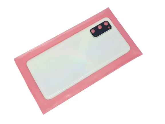 Samsung Galaxy S20 Arka Pil Batarya Kapağı (CAM FULL LENSLİ ORJİNAL) BEYAZ ürün görseli 1