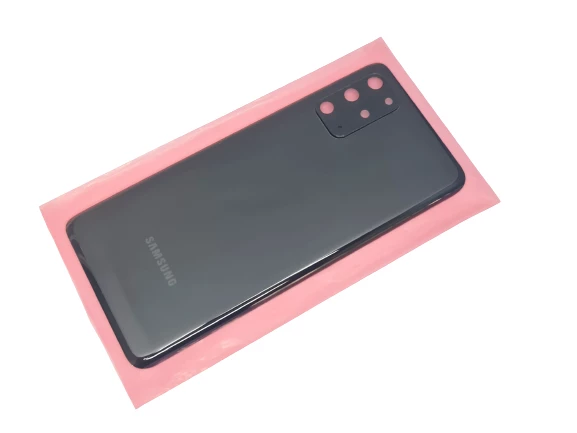 Samsung Galaxy S20 PLUS Arka Pil Batarya Kapağı (CAM FULL LENSLİ ORJİNAL) SİYAH