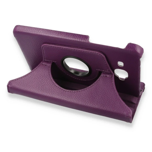 Newface Galaxy T220 Tab A7 Lite 8.7 Uyumlu Premium 360 Döner Tablet Deri Kılıf - 11