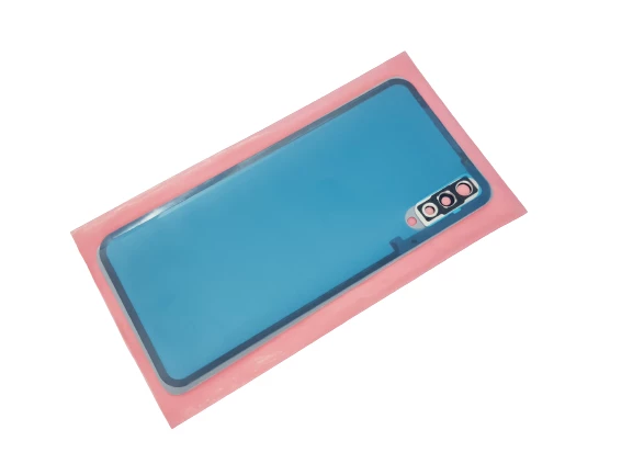 Samsung Galaxy  A70 A705 Arka Pil Batarya Kapağı (FULL LENSLİ) TURUNCU - Resim 2