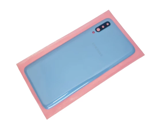 Samsung Galaxy A70 A705 Arka Kapak (FULL LENSLİ) MAVİ - Resim 2