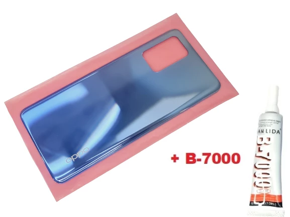 Oppo A74 Arka Pil Batarya Kapağı (B-7000) MAVİ ürün görseli 1