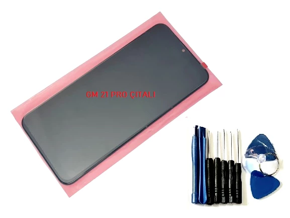 General Mobile GM 21 PRO Lcd Ekran Dokunmatik Orijinal (FULL ÇITALI TAMİR SETİ )