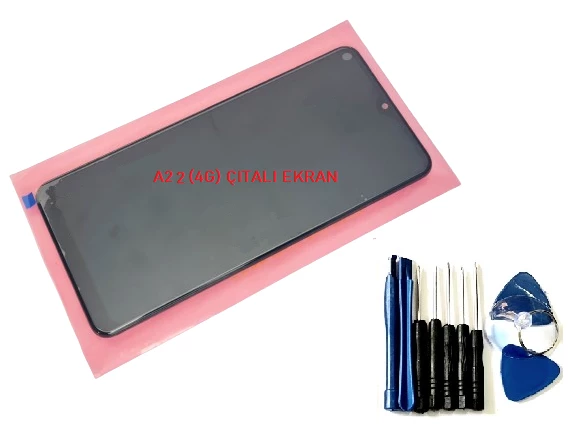 Samsung Galaxy A22 4G (SM-A225F) Lcd Ekran Dokunmatik Orijinal (Full ÇITALI Tamir Seti)