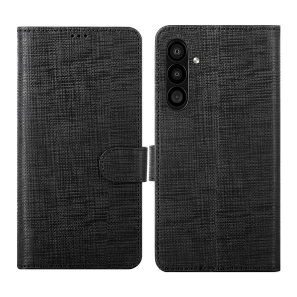 Samsung Galaxy A05s Kılıf FitCase Fabric Kapaklı Cüzdanlı - 2