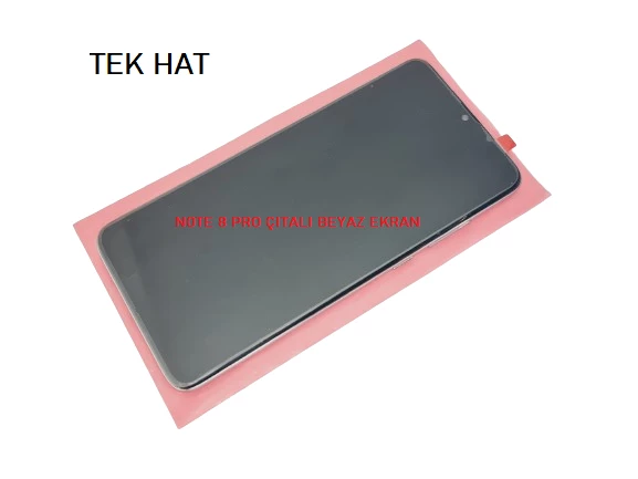 Xiaomi Redmi NOTE 8 PRO Lcd Ekran Dokunmatik Orijinal (Full ÇITALI BEYAZ)