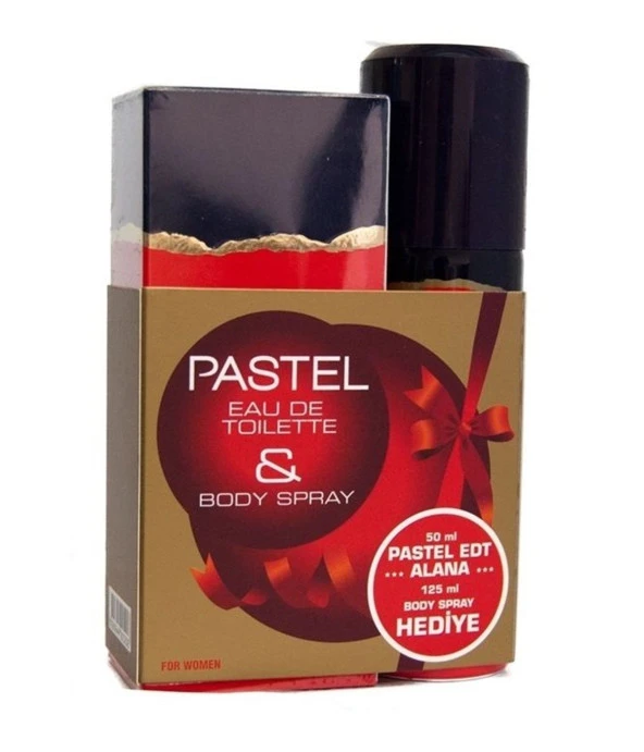 Pastel For Women Edt 50 ml + 125 ml Deodorant Kadın Parfüm Seti