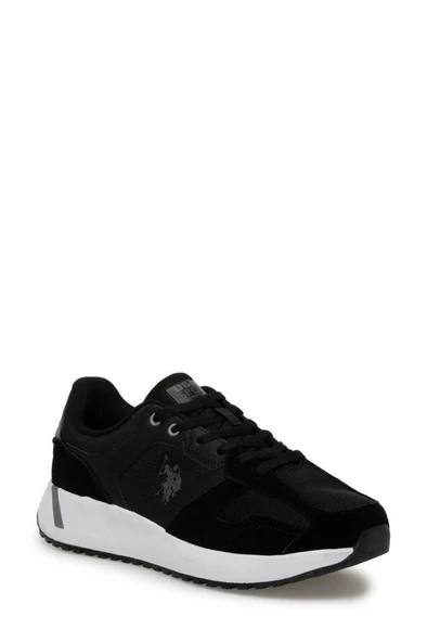 U.S. Polo Assn. PETER SU 4FX 101502096 Erkek Sneaker Ayakkabı Siyah 40-45 - 2