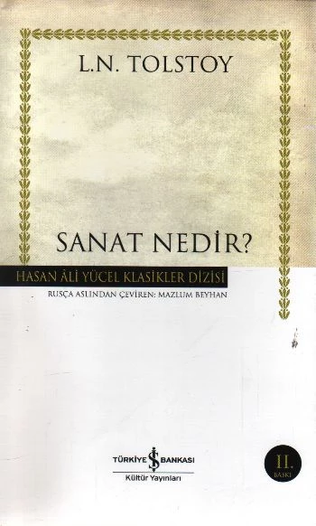 Sanat Nedir? - Hasan Ali Yücel Klasikleri (Ciltli)