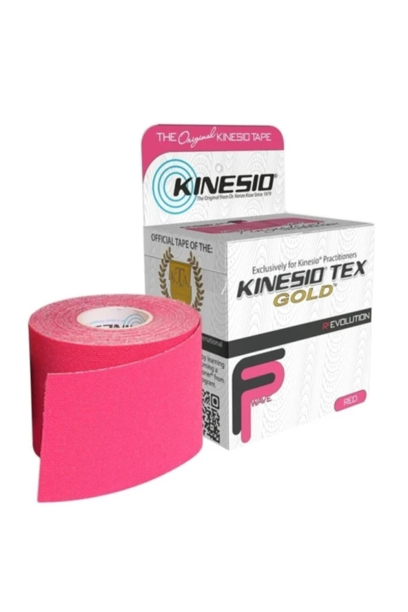 Kinesio Tex Gold 5cm X 5m Ağrı Bandı Kırmızı