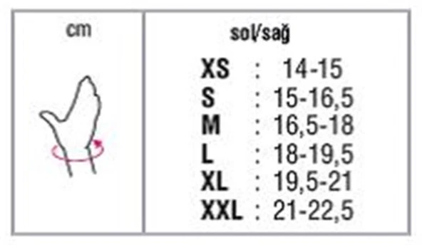Orthocare Baş Parmak Destekli El Bilek Ateli 4525 XL Sağ - Resim 2
