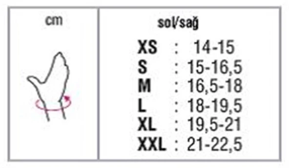Orthocare Baş Parmak Destekli El Bilek Ateli 4525 Large Sağ - Resim 2